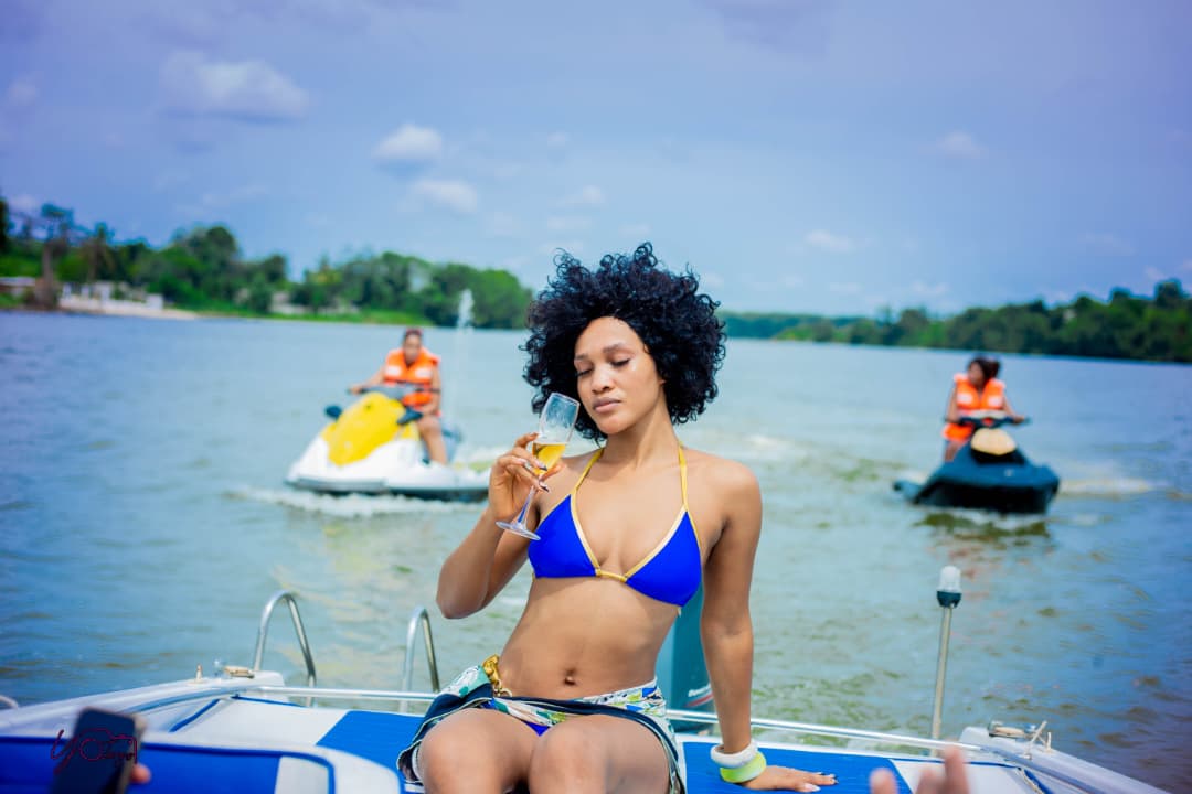 Balade en bateau lagune